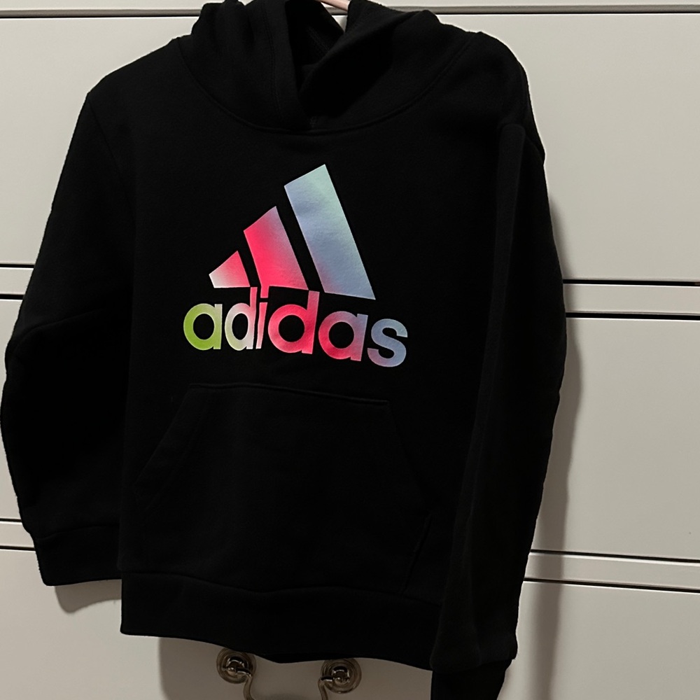 Adidas Kids Hoodie with Gradient Logo